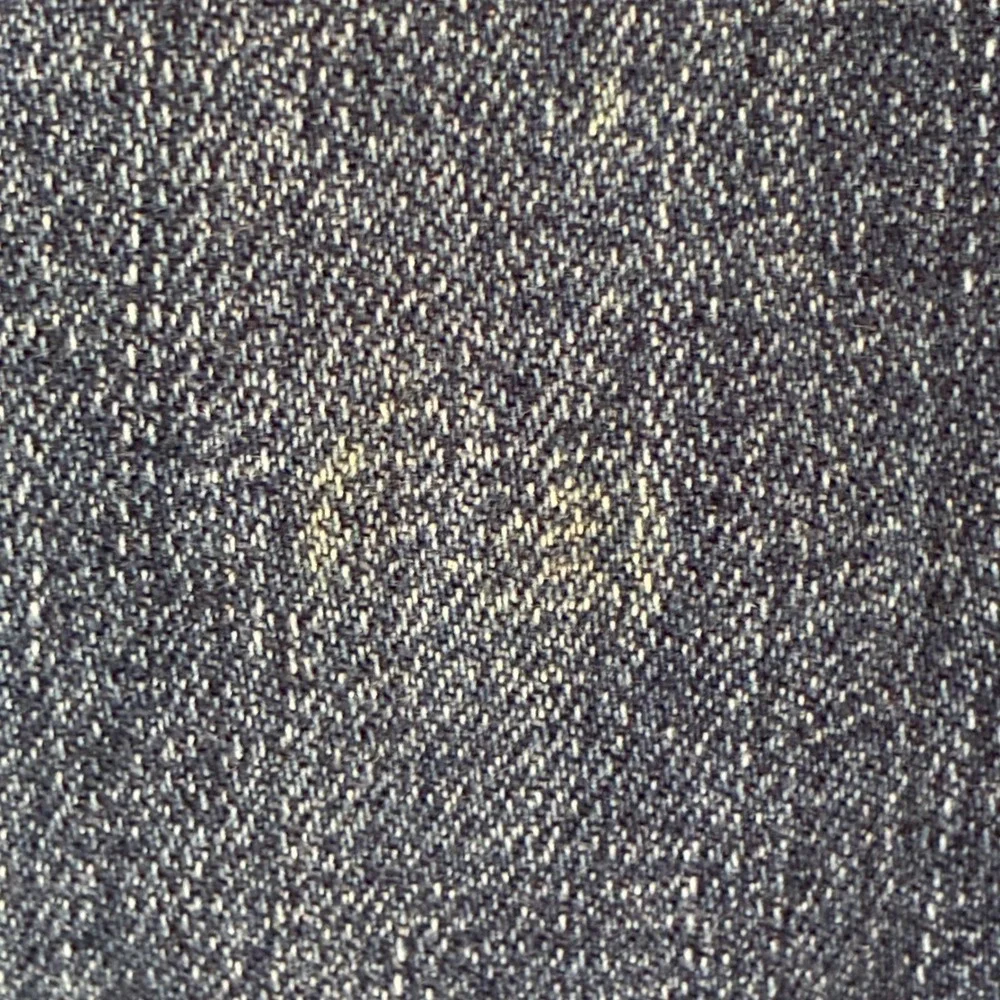 Liverpool Jeans Womens 12/31 Dark Blue Straight Leg Whiskered Stretch Cropped - Picture 4 of 16